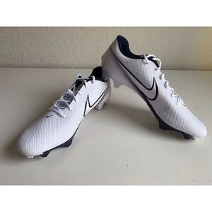 Nike Vapor Edge Speed 360 Football Cleats White Navy Blue CV6349-102 Men’s 14.5